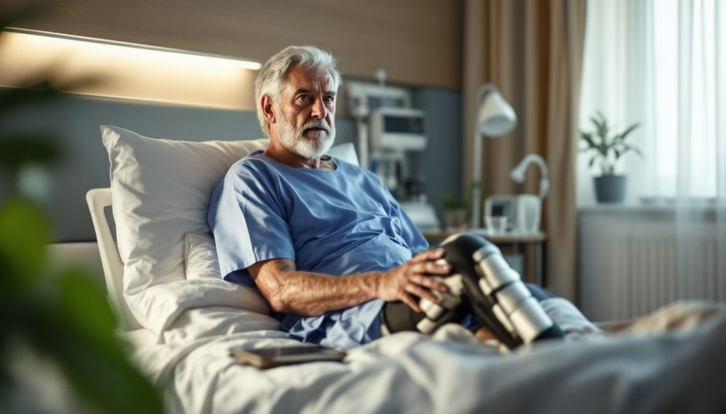 Opération de prothèse de genou